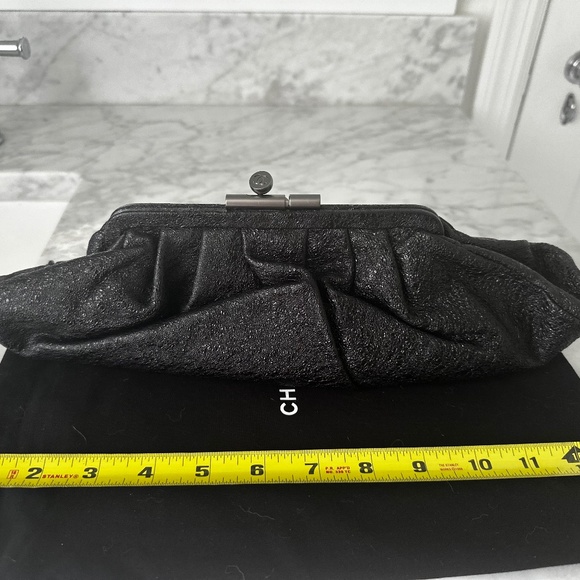Chanel Sparkle Leather Clutch - Picture 1 of 4